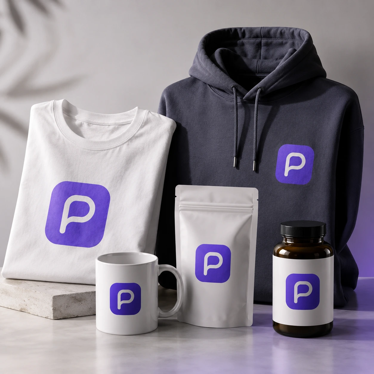 Example of a design placed on a product with AI