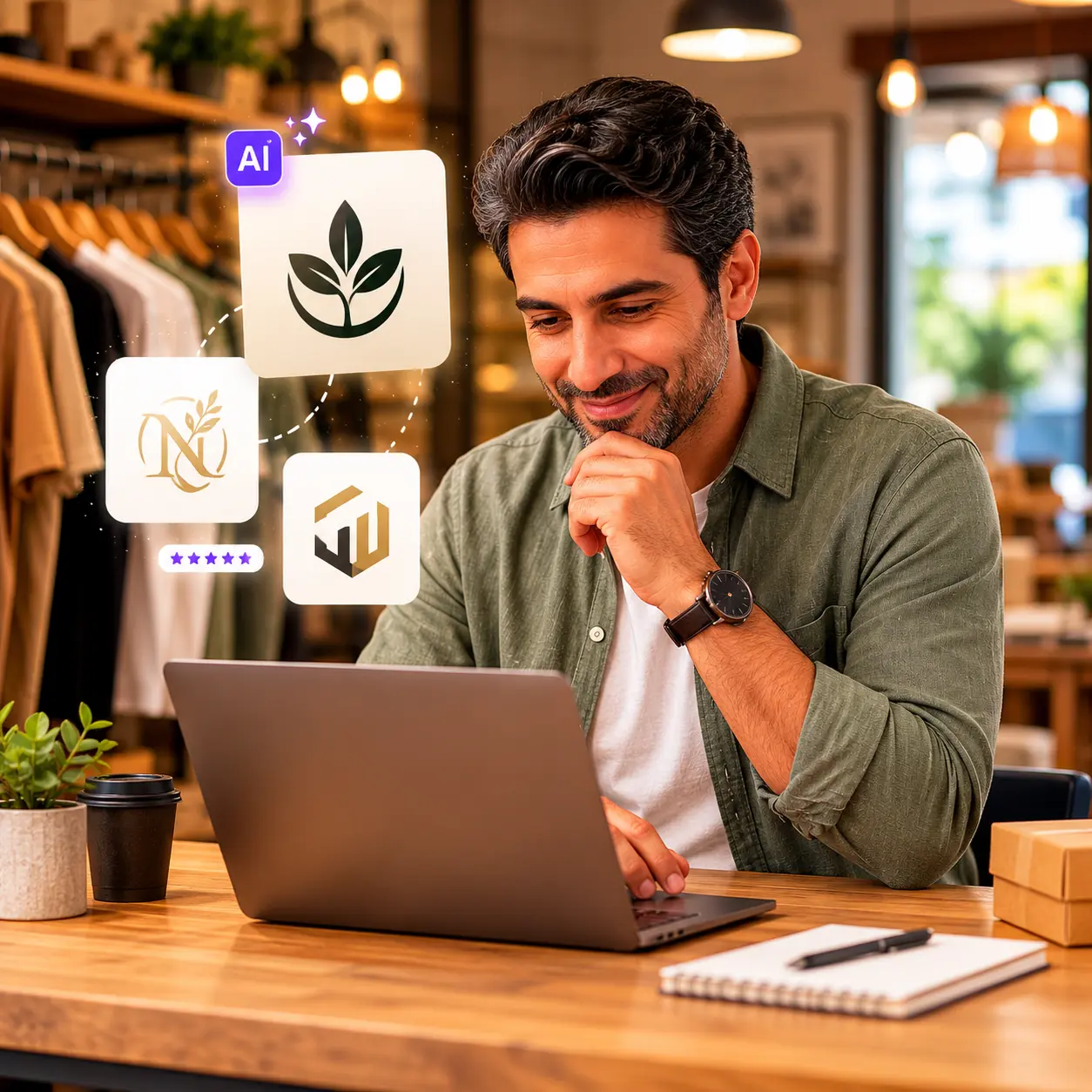 Online logo design with the Pendid logo maker