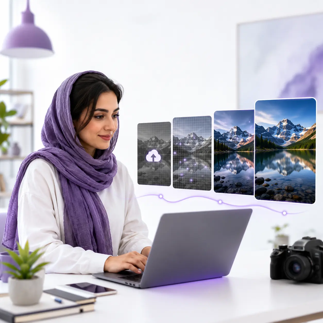 انواع روشهای افزایش کیفیت تصویر با هوش مصنوعی