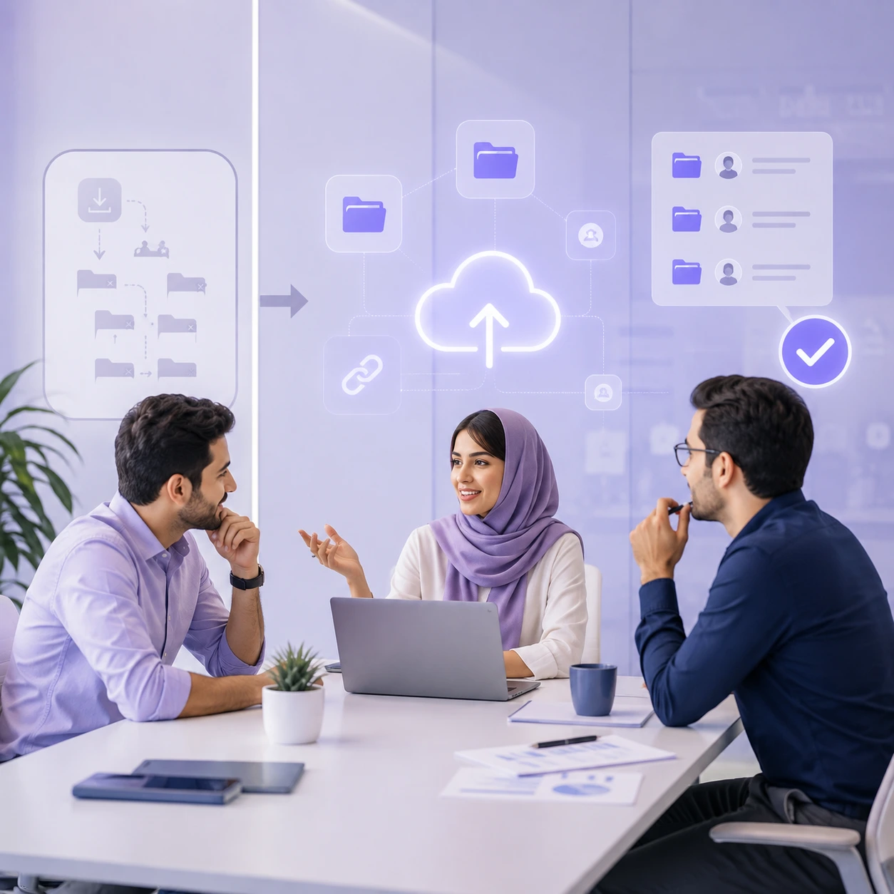 اشتراک‌گذاری و مدیریت فایل در فضای ابری