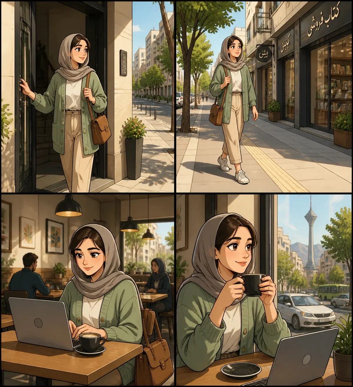 AI storyboard planning inside Pendid video workspace